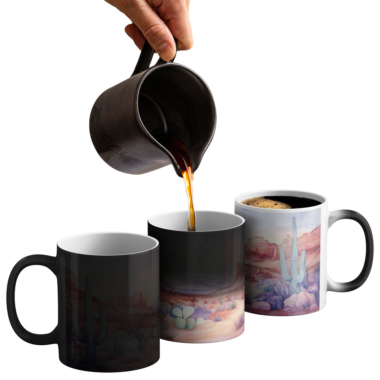 Sedona Magic Mug - Arizona Red Rock Vortex Energy Color Changing Coffee Cup | Unique Souvenir Gift