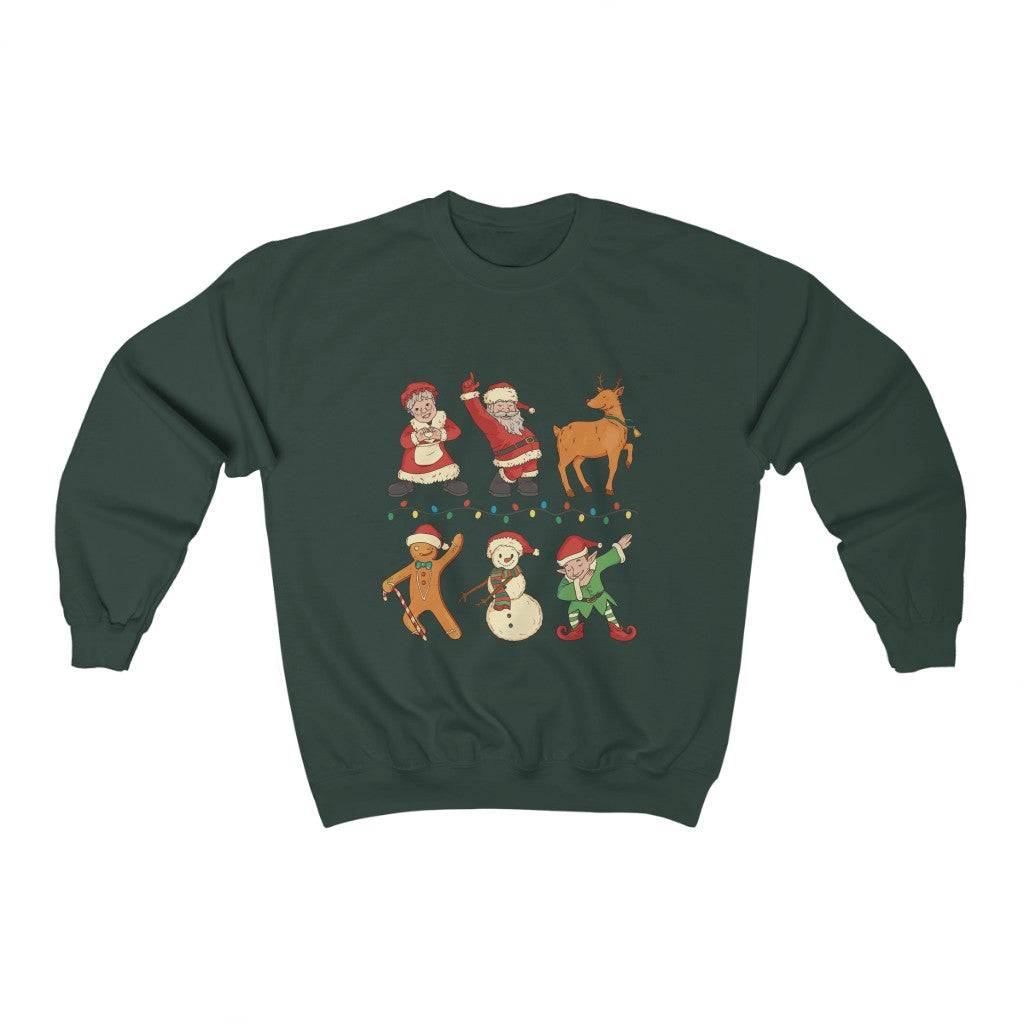 Christmas Characters Dancing Sweatshirt