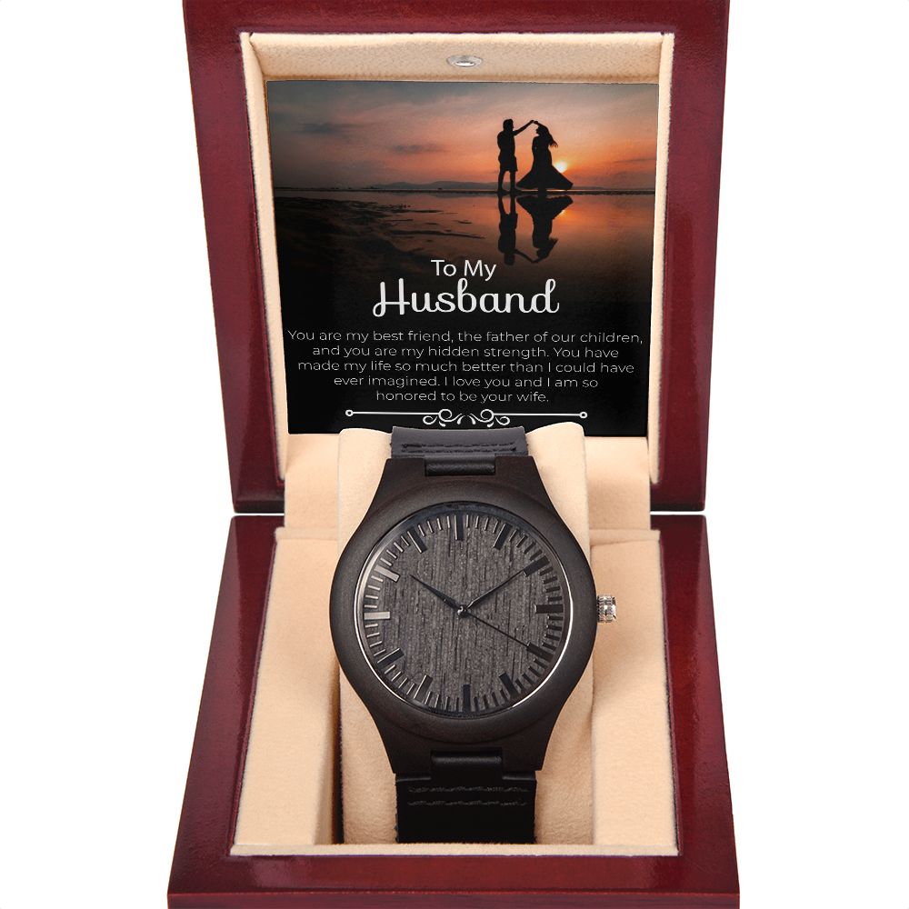 Wooden Watch - Gift for Husband