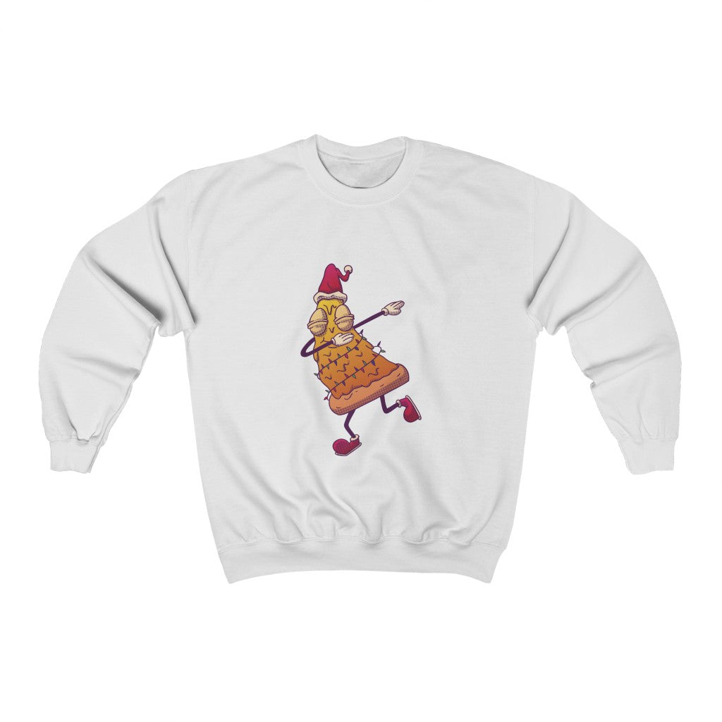 Pizza Christmas Sweatshirt