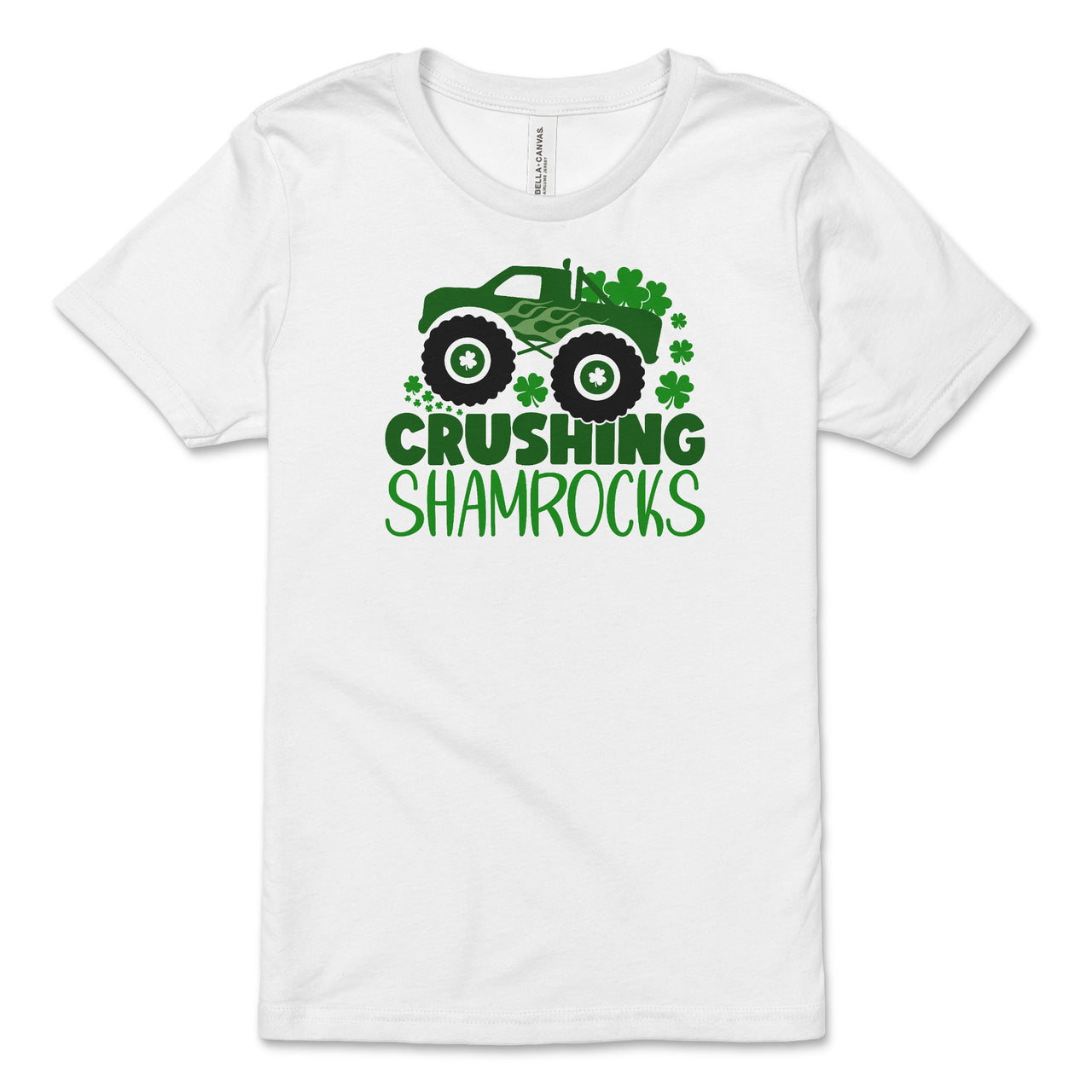 Crushing Shamrocks T-Shirt - Kids St. Patrick's Day Shirt