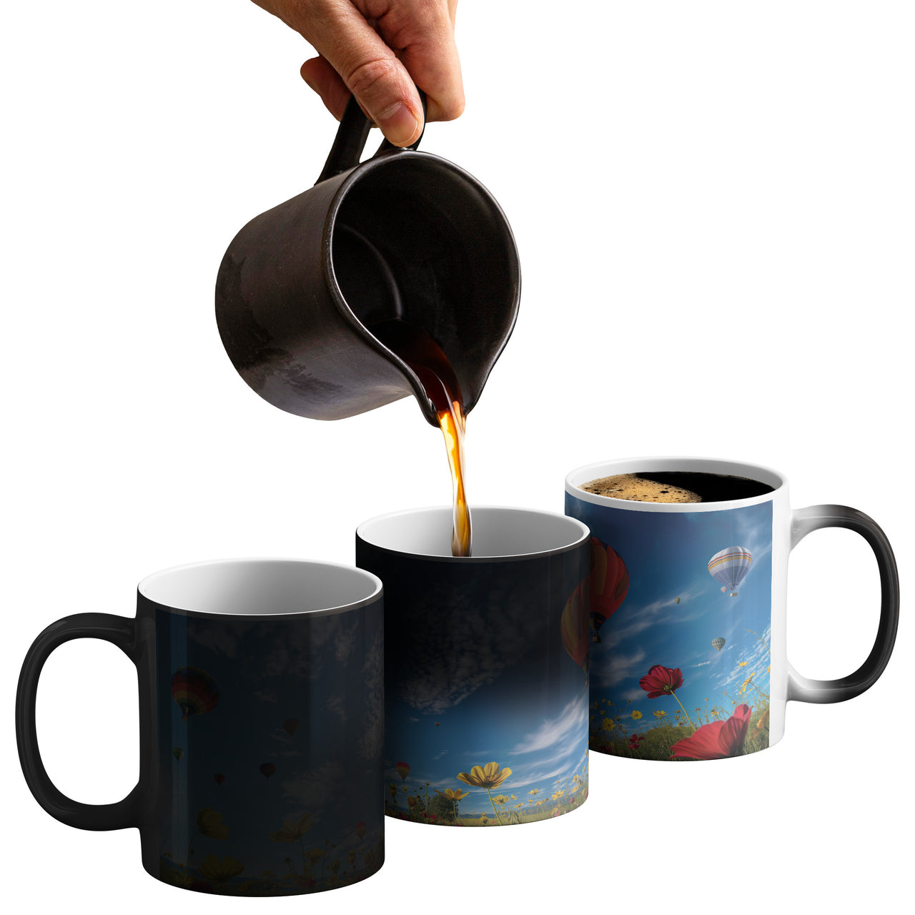 Hot Air Balloons Magic Mug