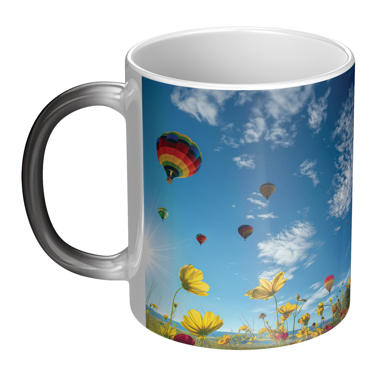 Hot Air Balloons Magic Mug