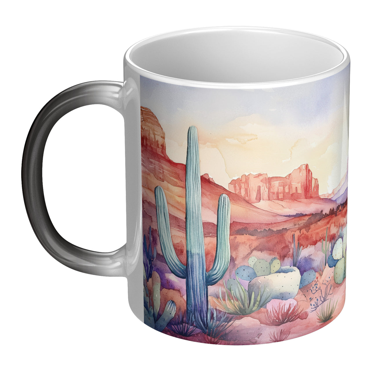 Sedona Magic Mug - Arizona Red Rock Vortex Energy Color Changing Coffee Cup | Unique Souvenir Gift