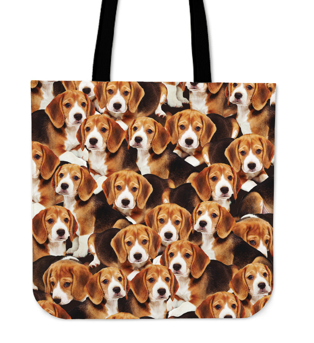Beagle Puppy Tote bag