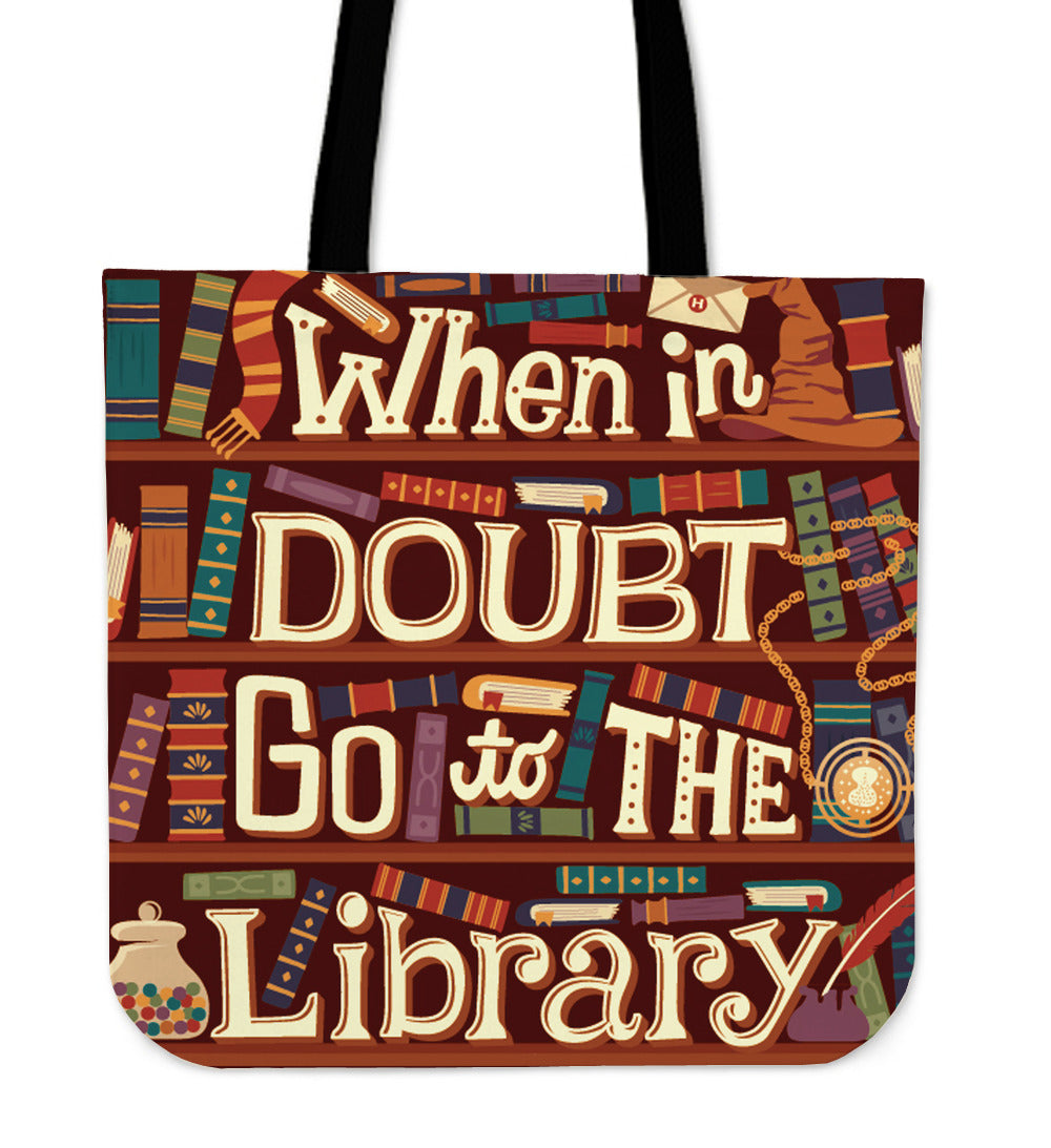 Book Reader Tote Bag