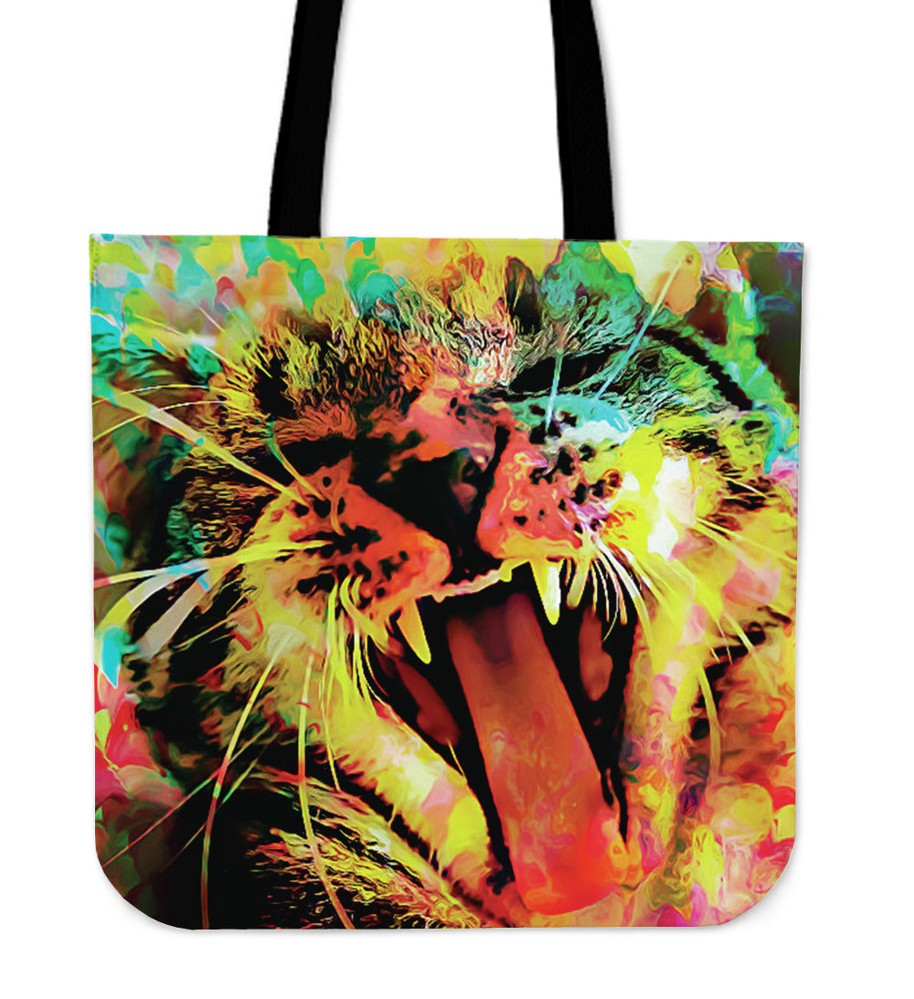 Wild Cat Tote Bag