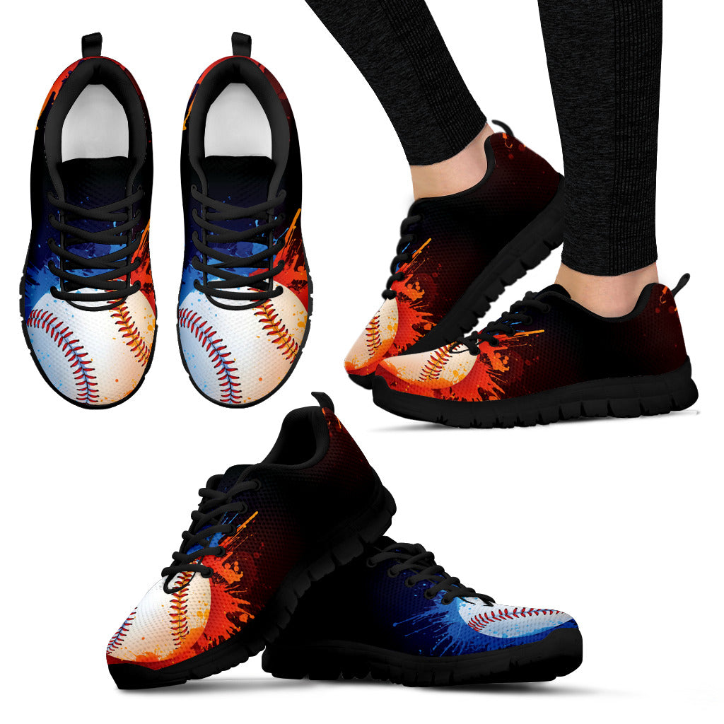 Awesome Baseball Women's Sneakers