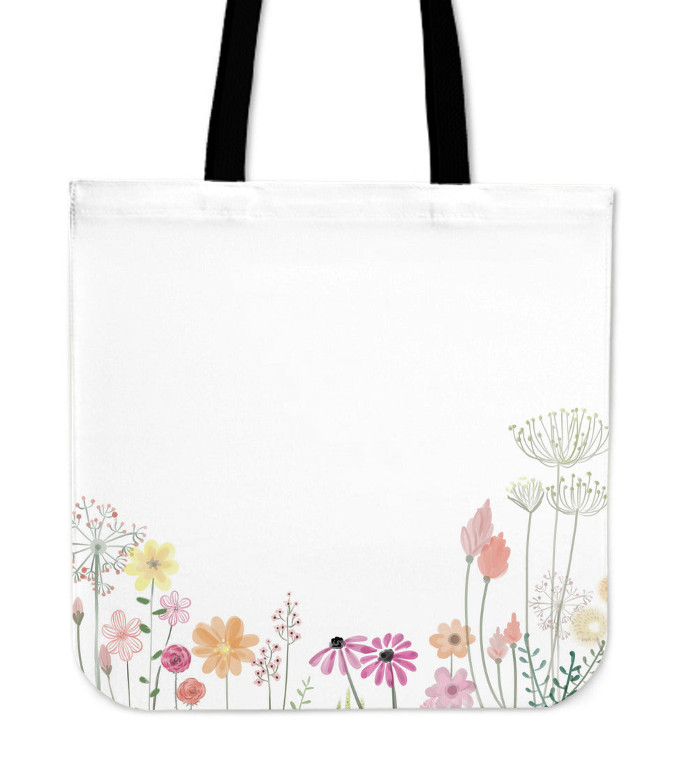 Garden Flowers Tote Bag