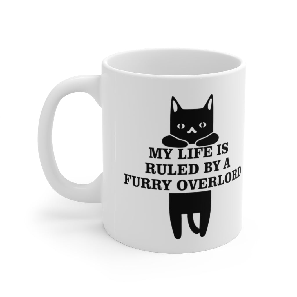 My Life is Ruled by a Furry Overlord Coffee Mug