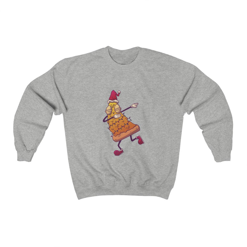 Pizza Christmas Sweatshirt