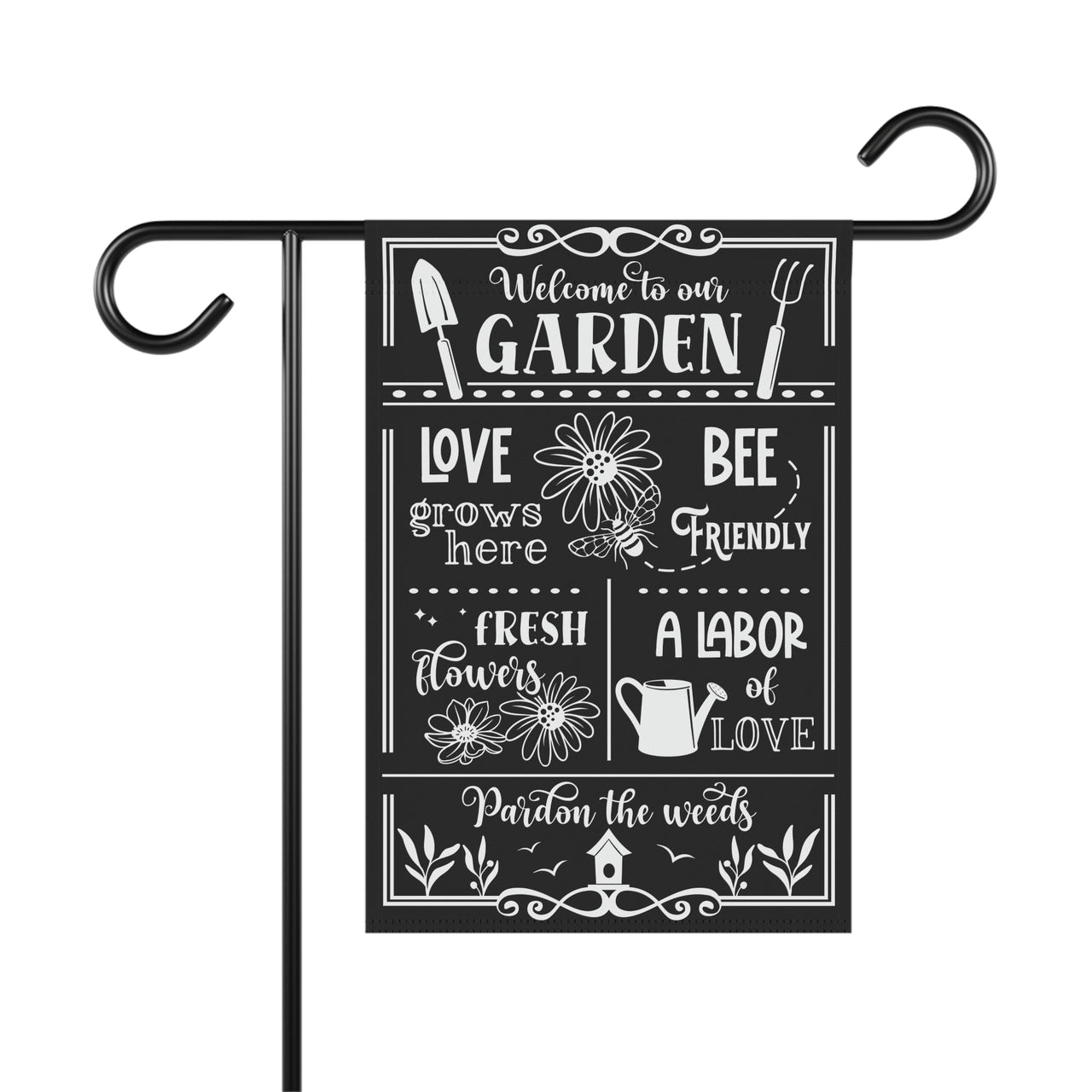 Welcome to our Garden Flag