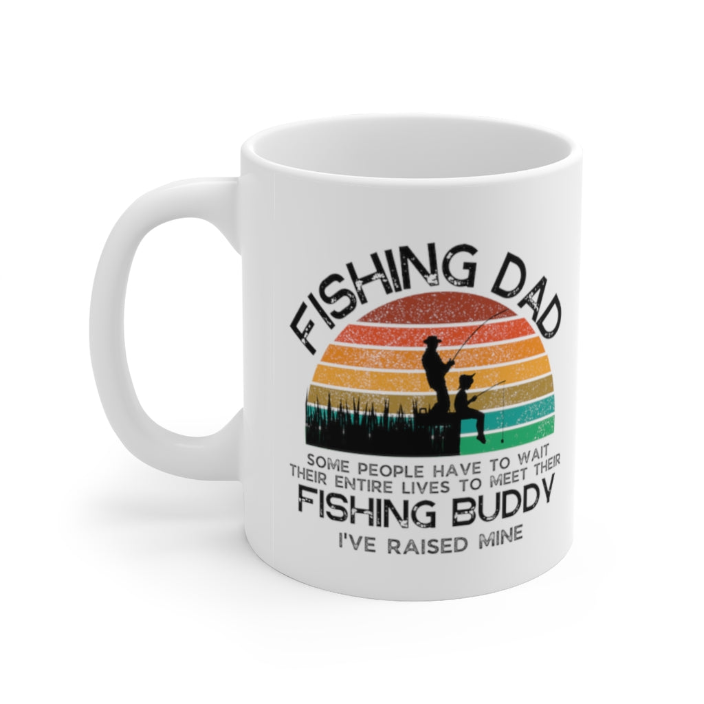 Fishing Dad Mug, Gift for Fishing Dad