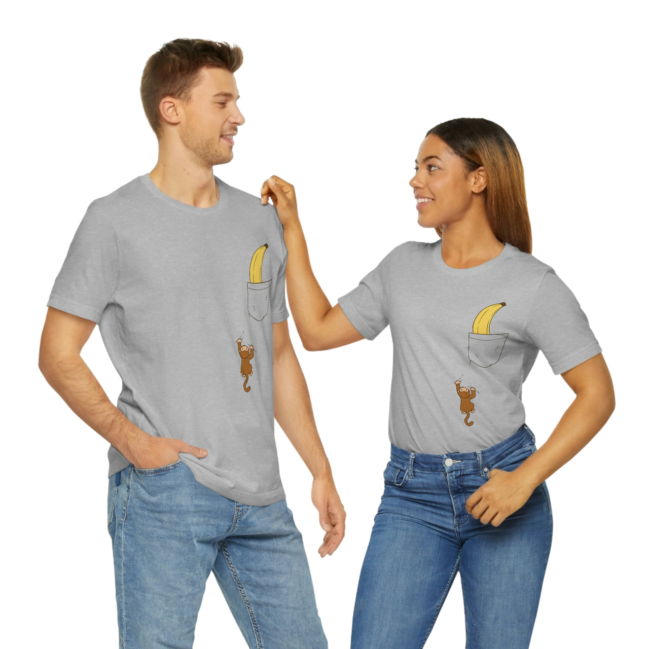 Monkey Climbing for Banana T-Shirt