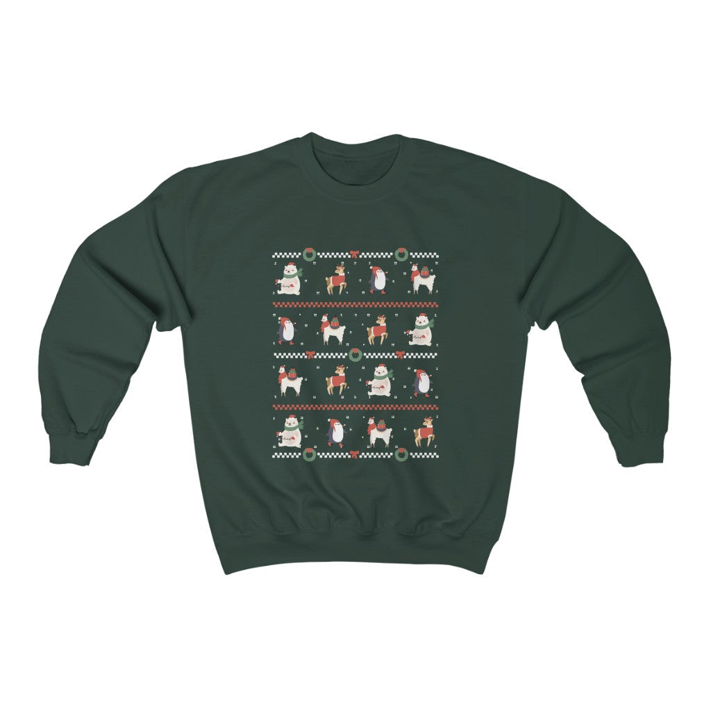 Animals Ugly Christmas Sweater Sweatshirt