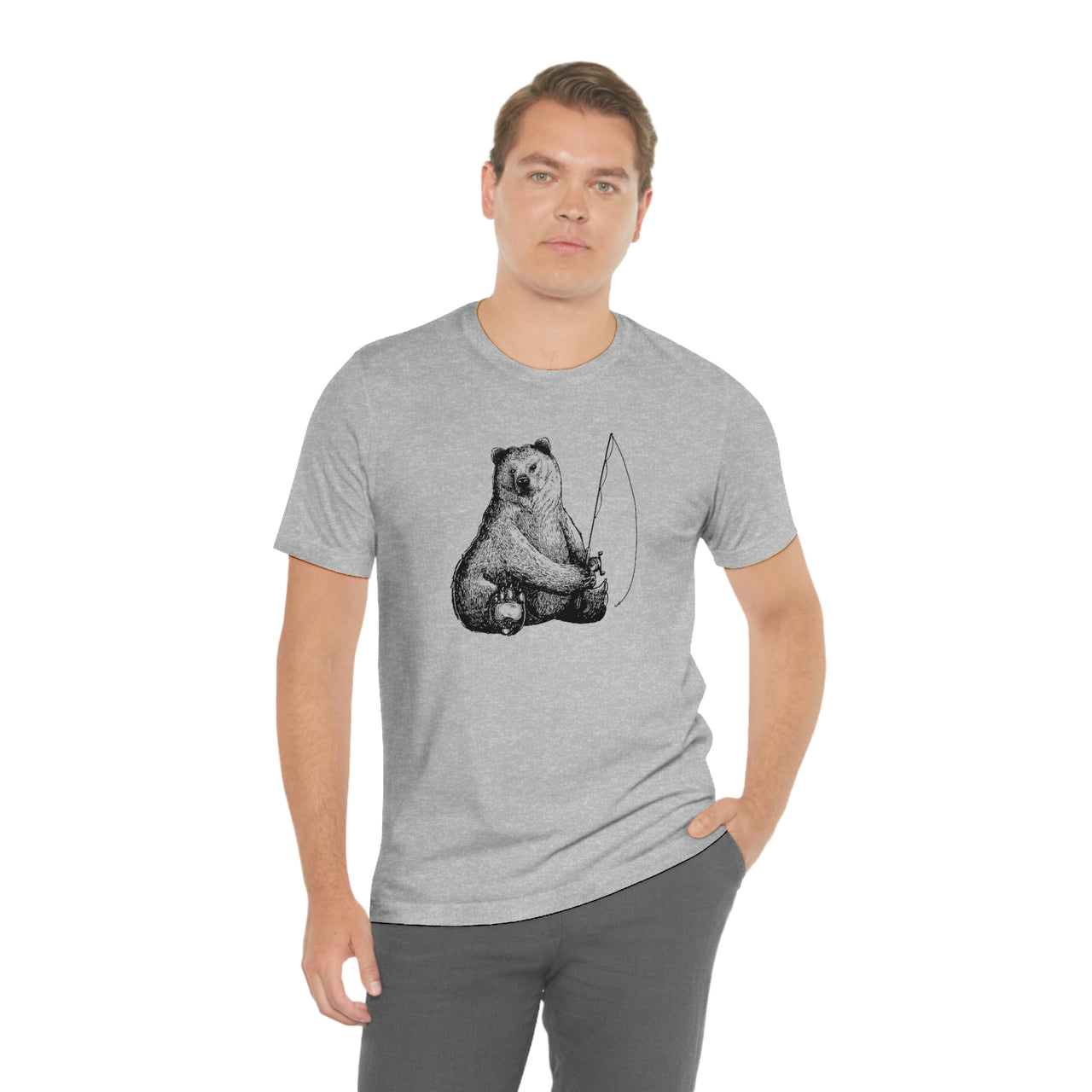 Bear Fishing T-Shirt