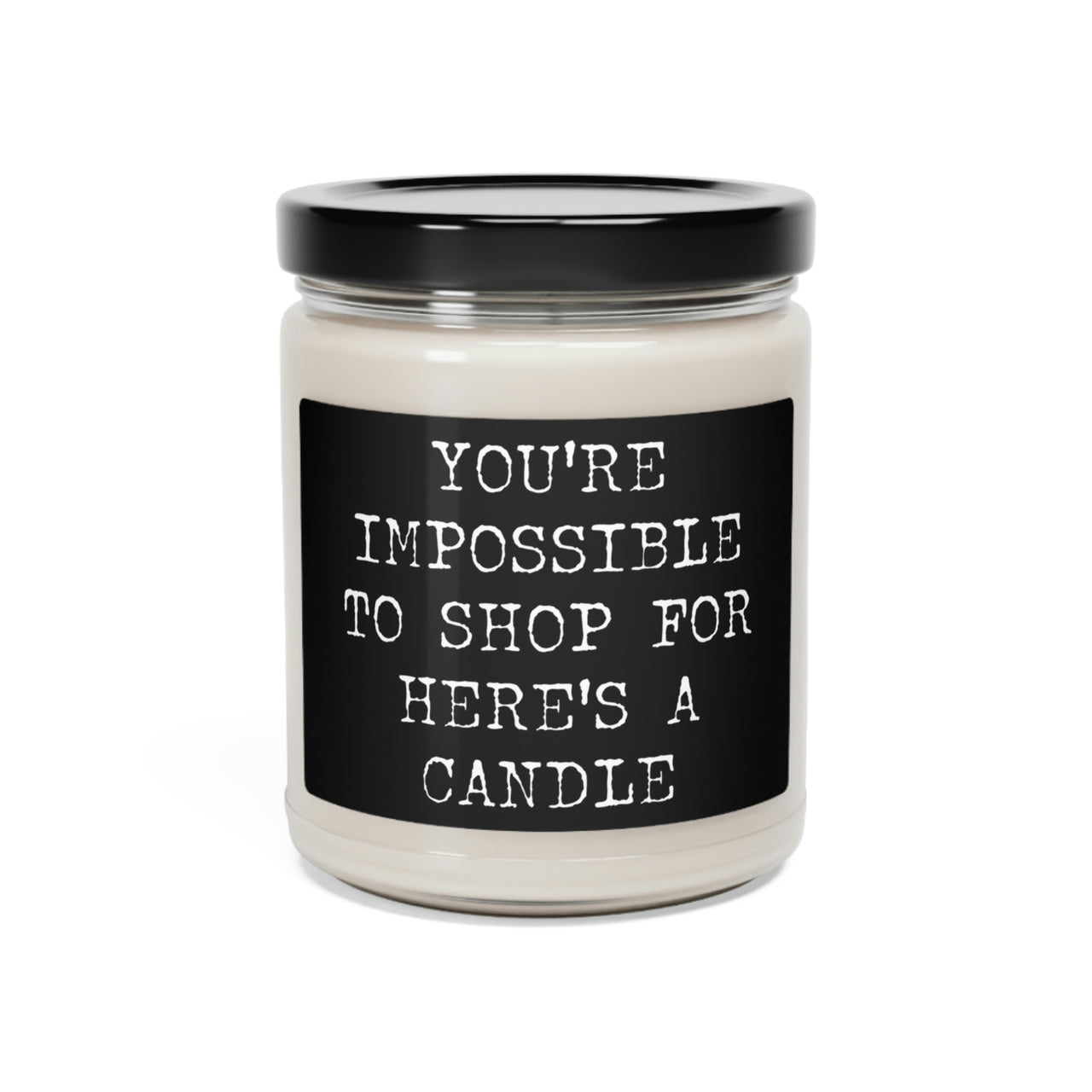 Hard to Shop For Gift - Scented Soy Candle