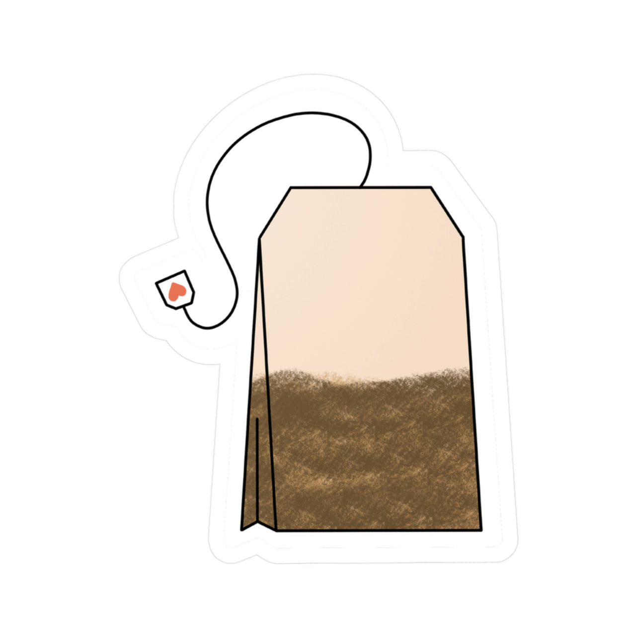 Tea Bag Sticker