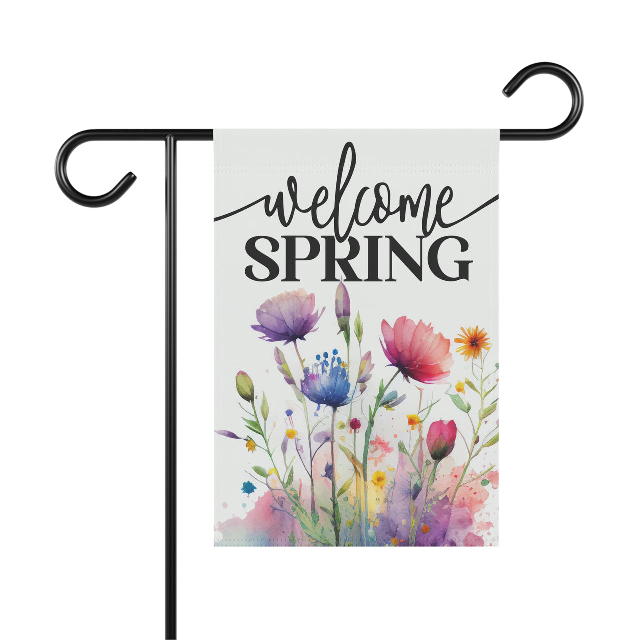 Welcome Spring Garden Flag