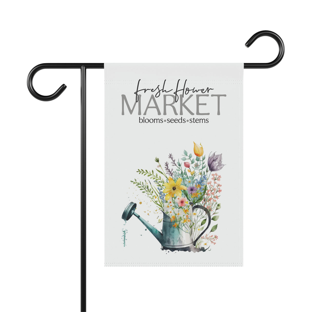 Fresh Flower Market Garden Flag