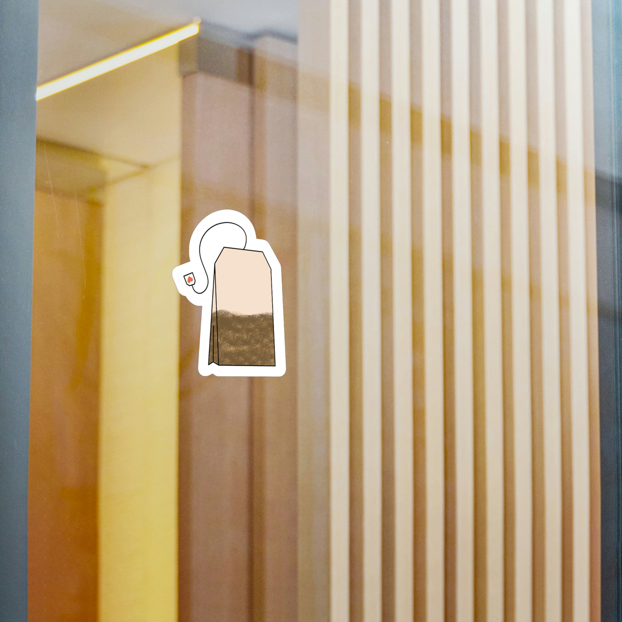 Tea Bag Sticker