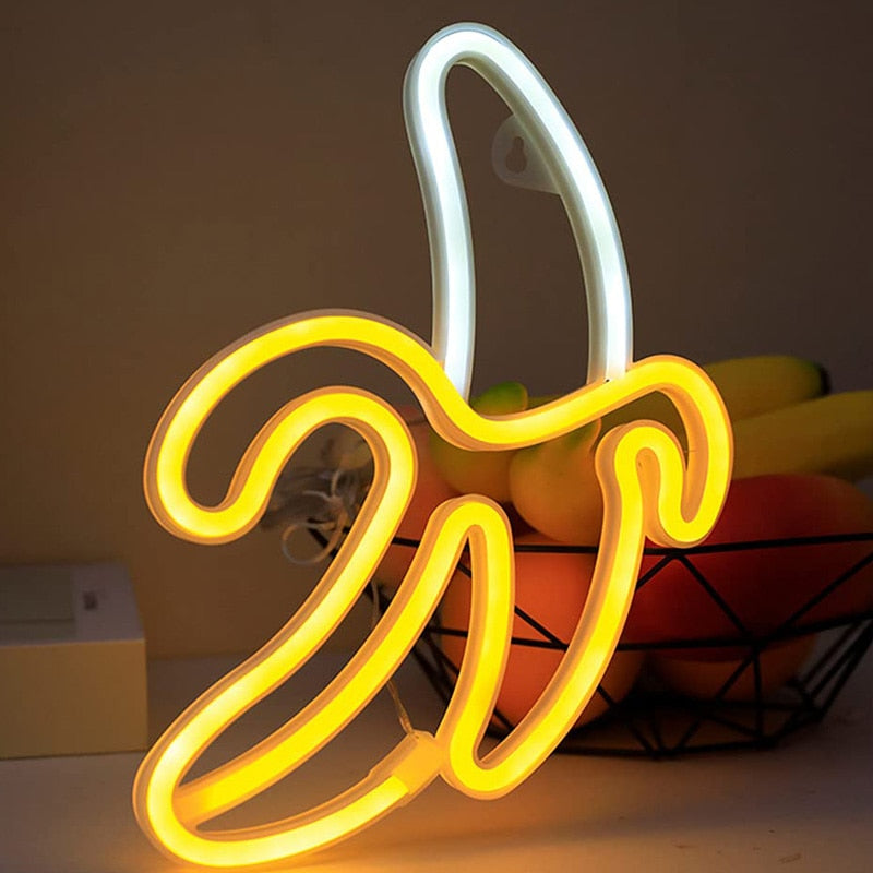 Banana Neon Light