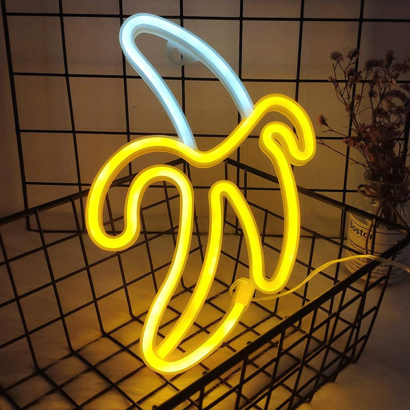 Banana Neon Light
