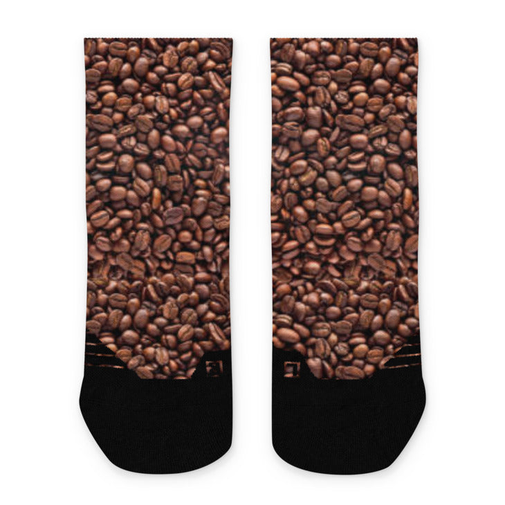 Coffee Bean Ankle Socks