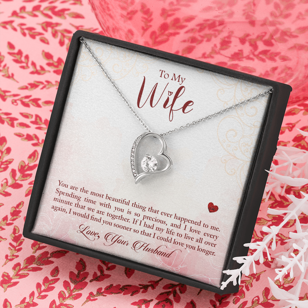 Forever Love Heart Necklace For Wife