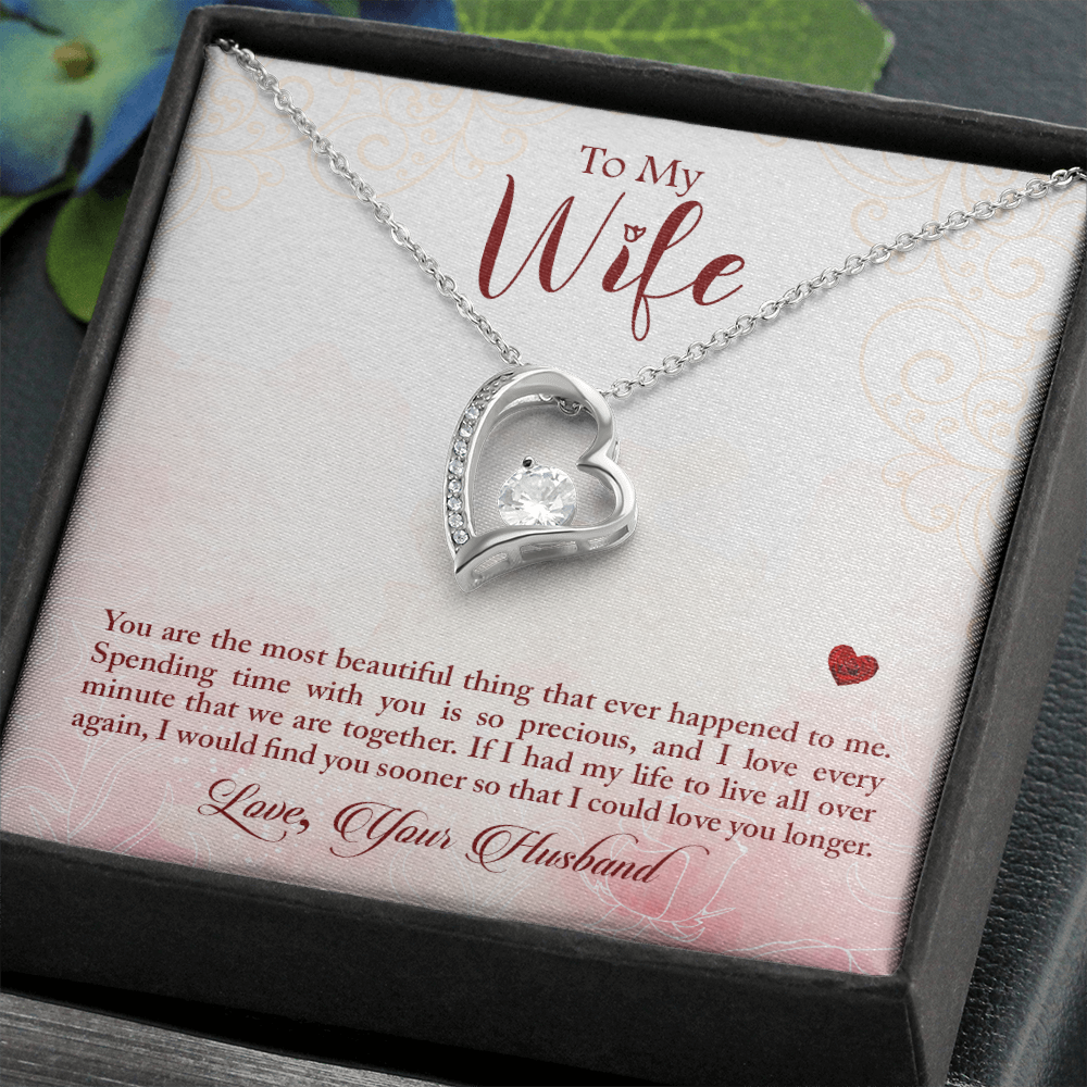 Forever Love Heart Necklace For Wife