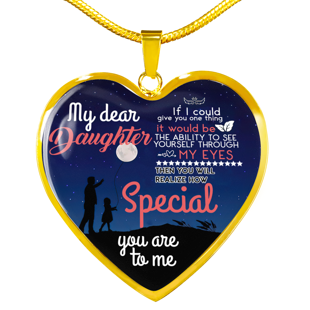 Daughter Necklace, How Special You Are to Me, Gift For Daughter