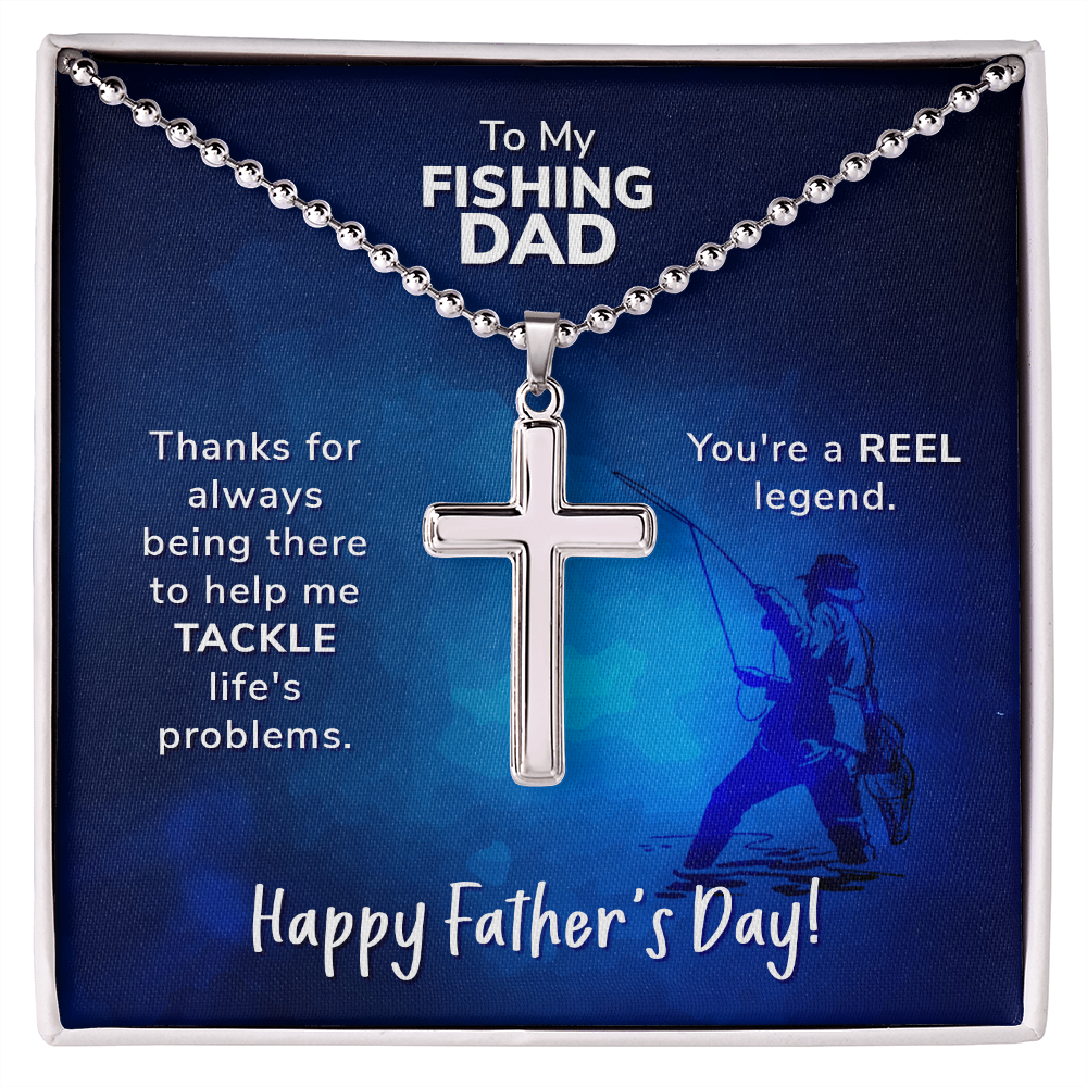 To My Fishing Dad, You're a REEL Legend, Fishing Gift for Dad