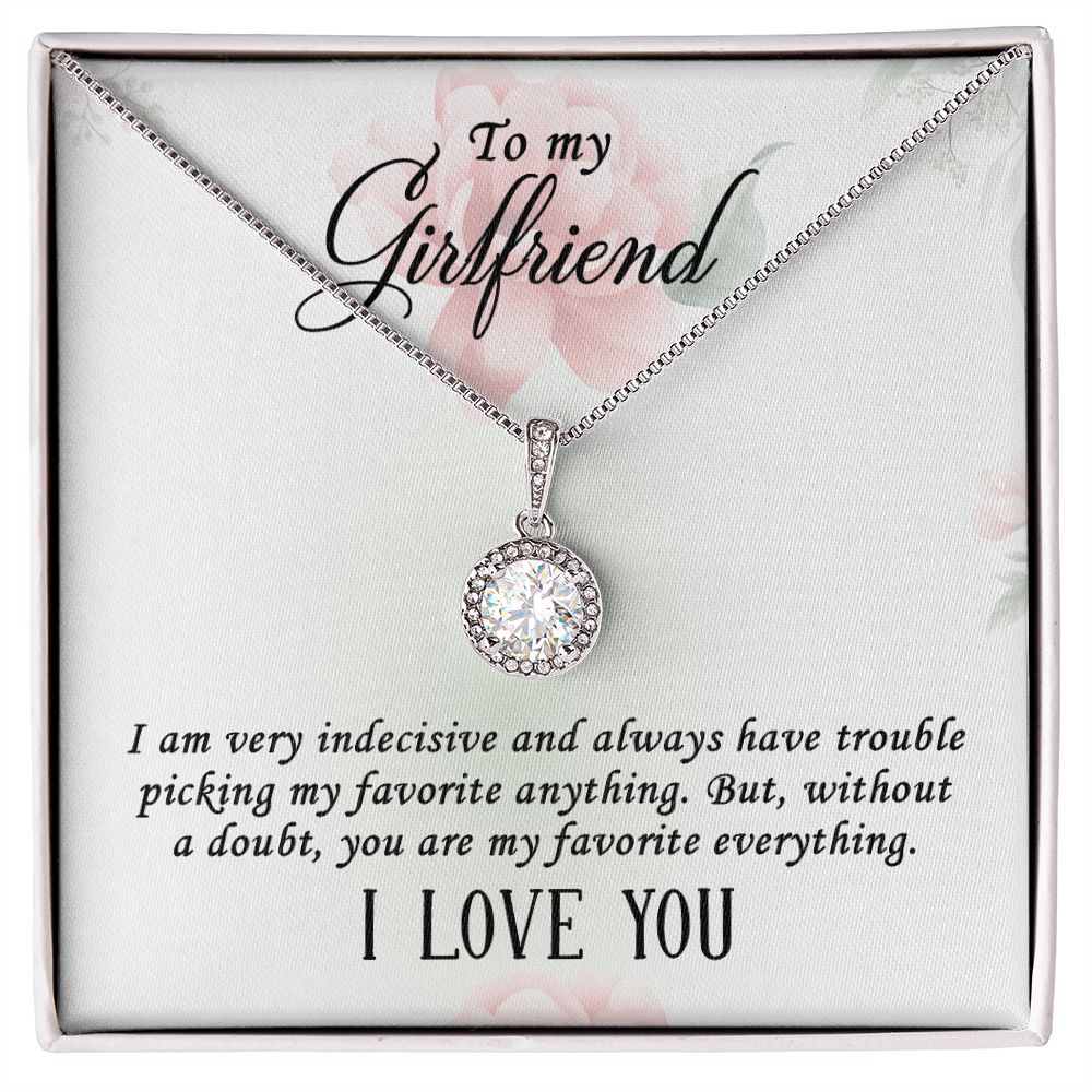 Girlfriend Necklace - You Are My Favorite Everything