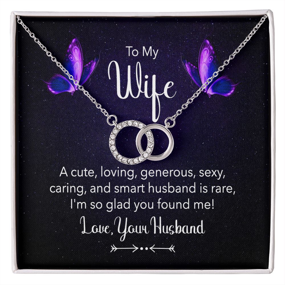 Necklace For Wife - So Glad You Found Me