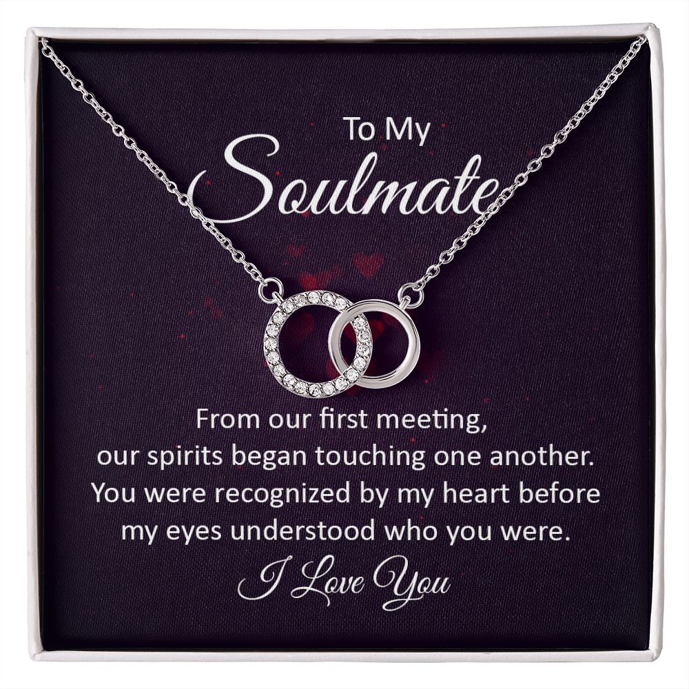 Soulmate Necklace - You Were Recognized by My Heart