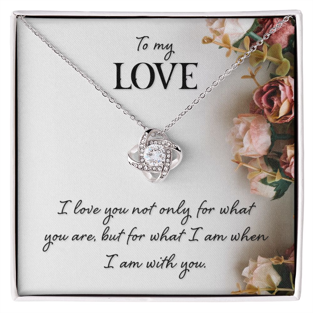 Love Knot Necklace - To My Love