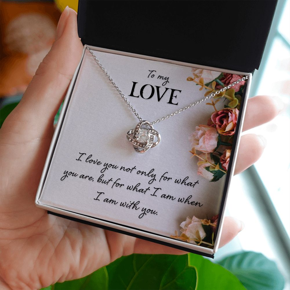 Love Knot Necklace - To My Love