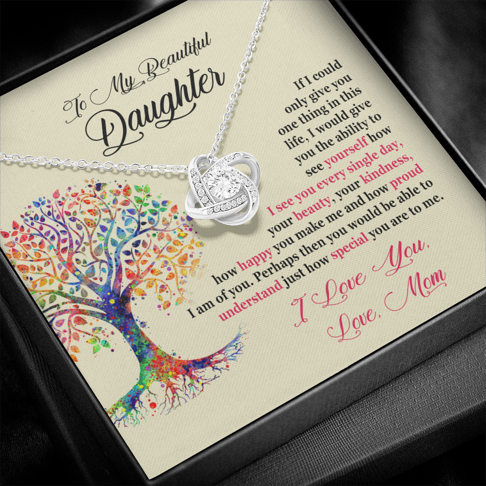 Daughter Necklace, How Proud I Am of You Daughter Gift, To Daughter From Mom