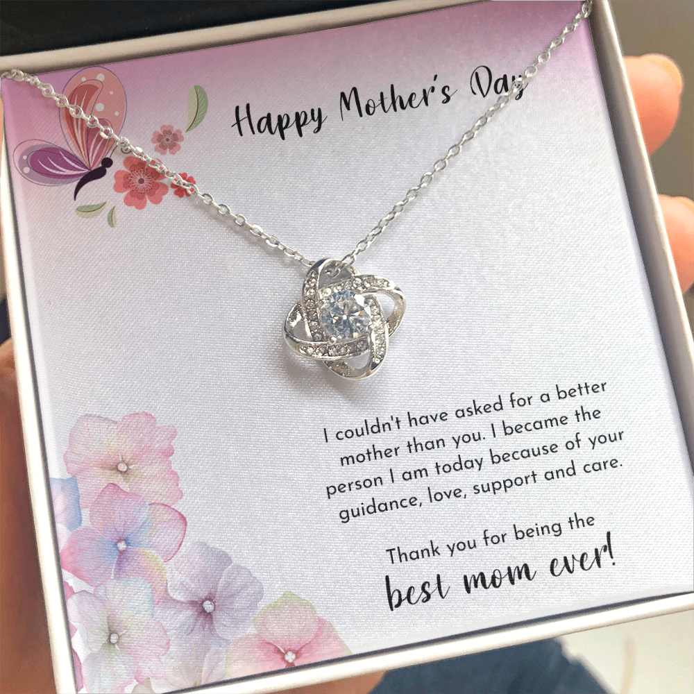 Mother's Day Necklace, Best Mom Ever, Mothers Day Gift From Daughter, Mom Gift from Son, Happy Mother's Day Mom Necklace