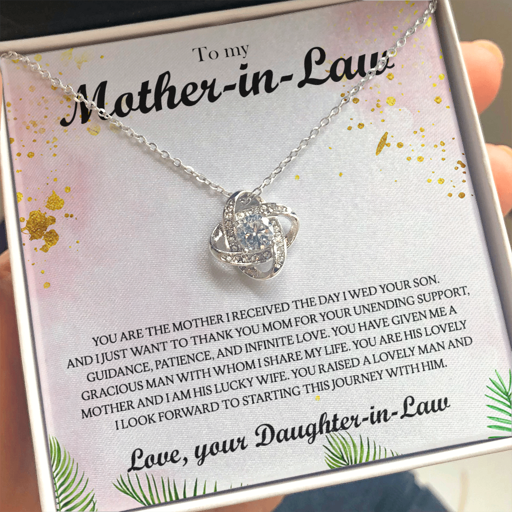Mother In Law Wedding Gift From Bride - Future Mother in Law Gift - Mother of the Groom Necklace