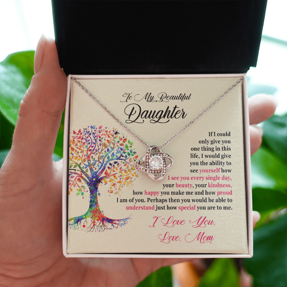 Daughter Necklace, How Proud I Am of You Daughter Gift, To Daughter From Mom