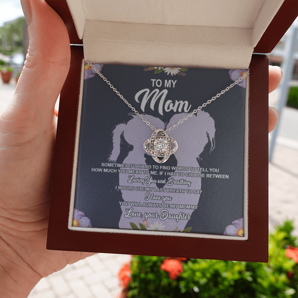 To My Mom Necklace, I Love You, Mom Gift From Daughter, Mother Gift From Son, Mom Son Gift, Mother Daughter Necklace