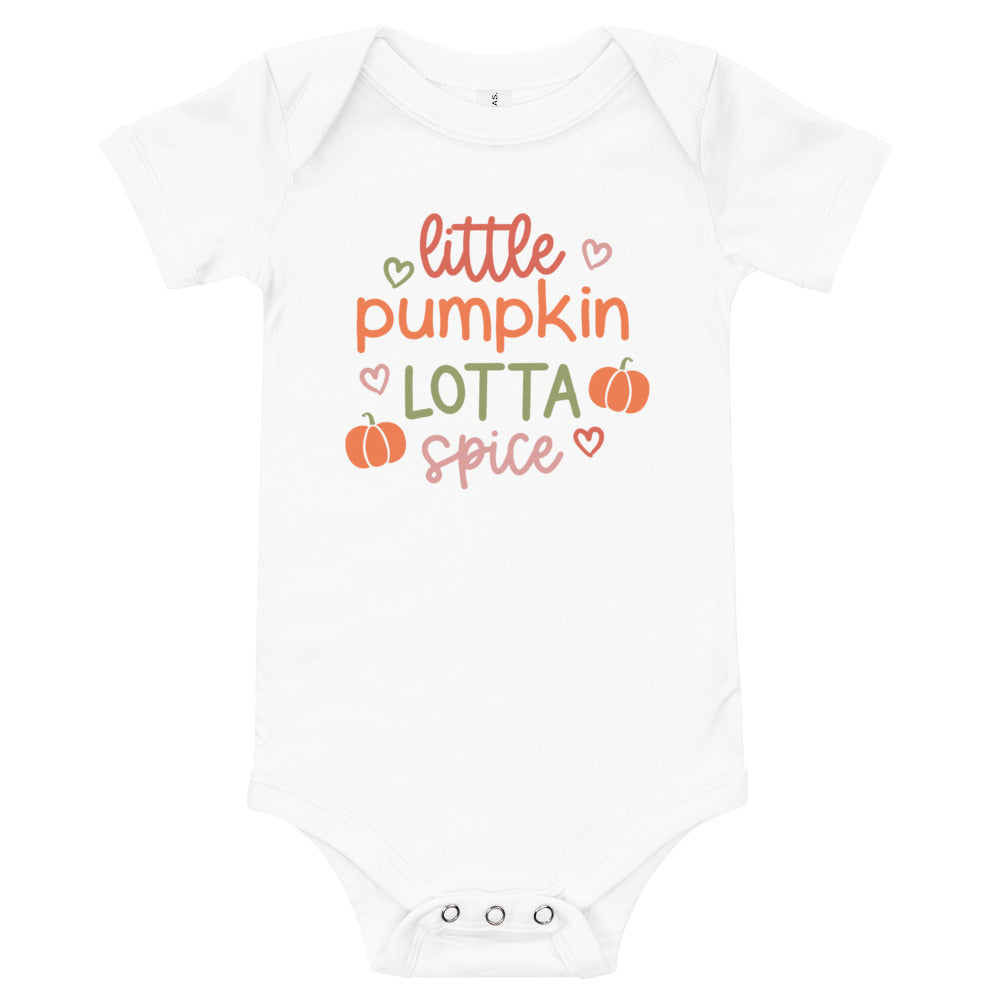 Little Pumpkin Lotta Spice Baby One Piece