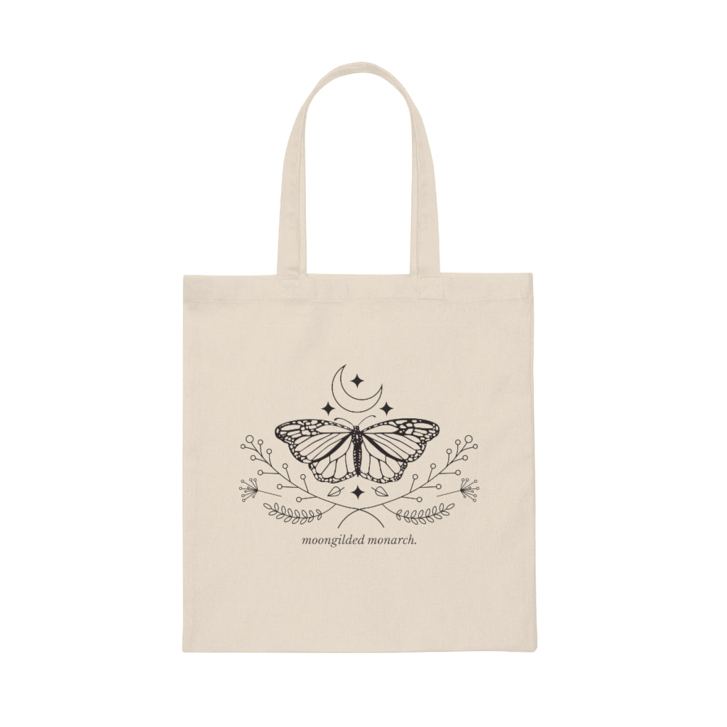 Moongilded Monarch Tote Bag