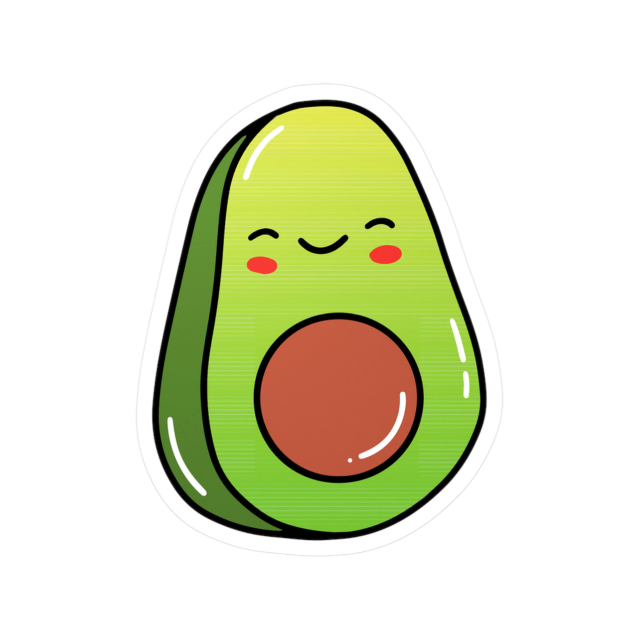 Avocado Sticker