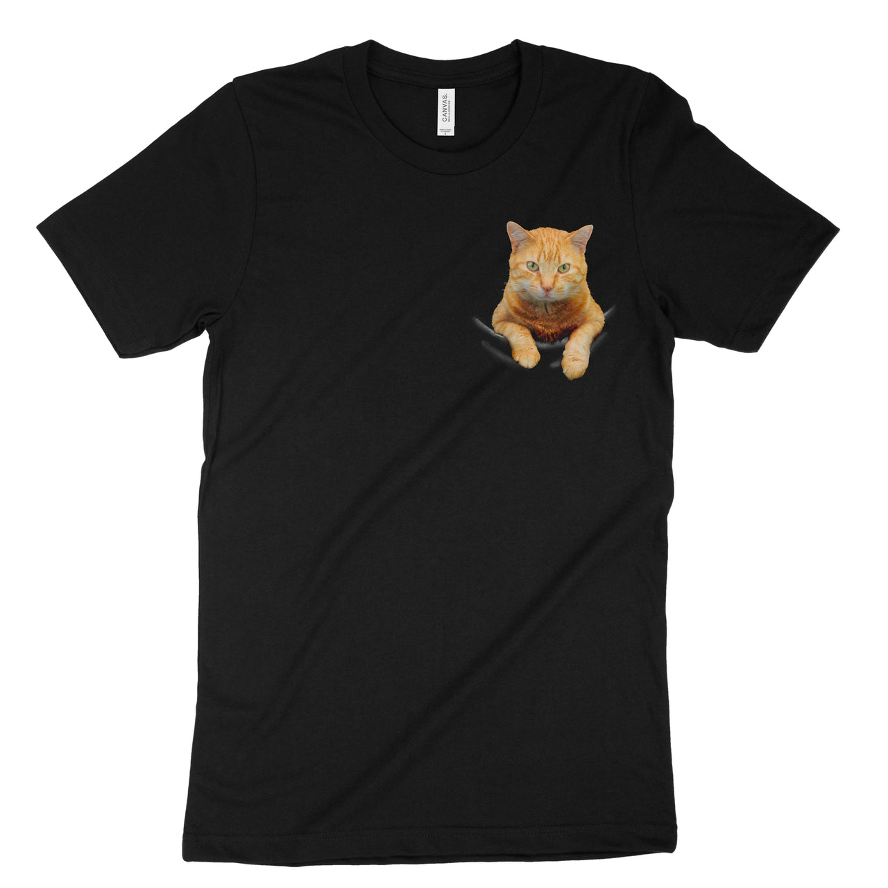 Cat in a Pocket T-Shirt