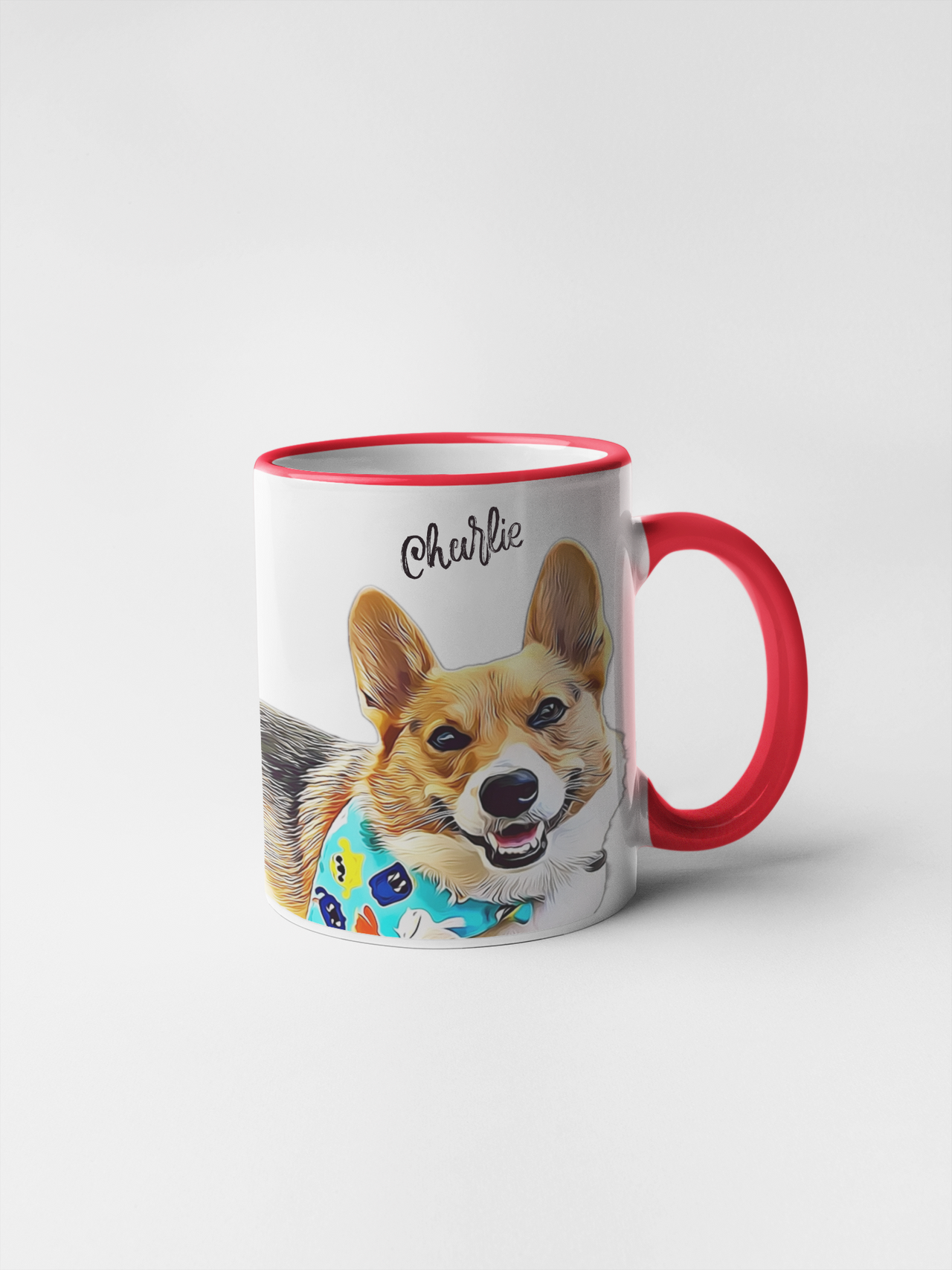 Custom Corgi Mug - Personalized with Name and Photo