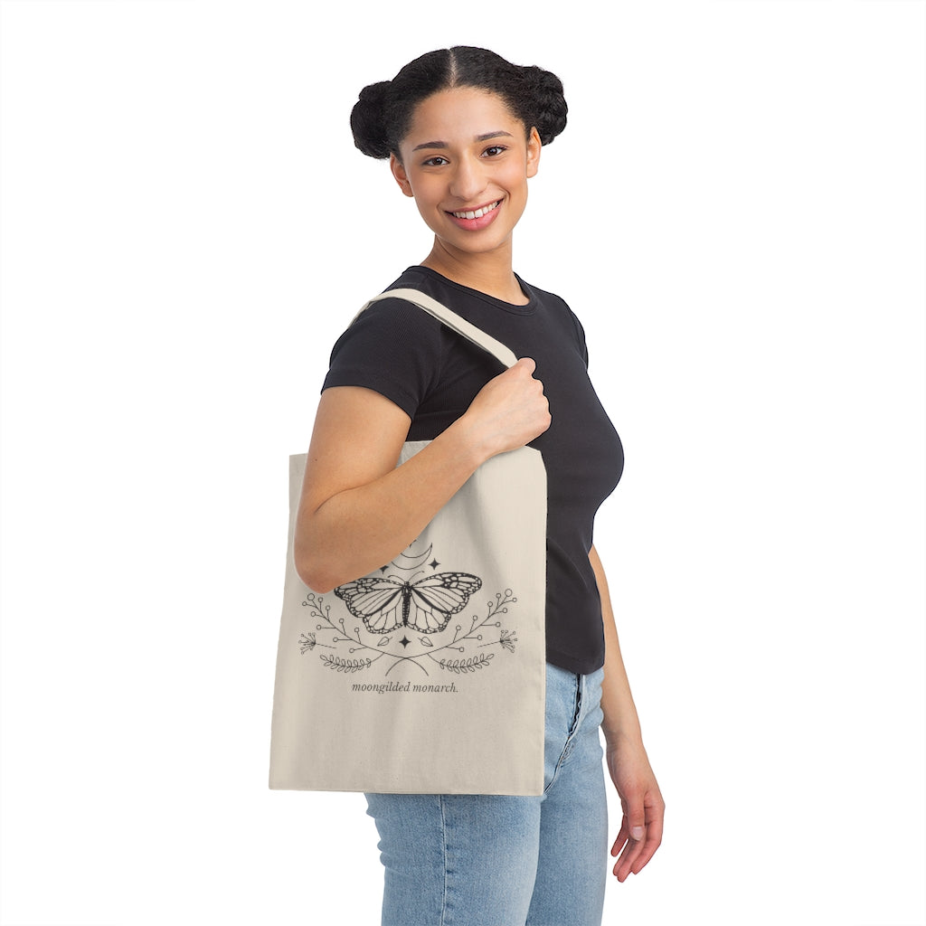 Moongilded Monarch Tote Bag