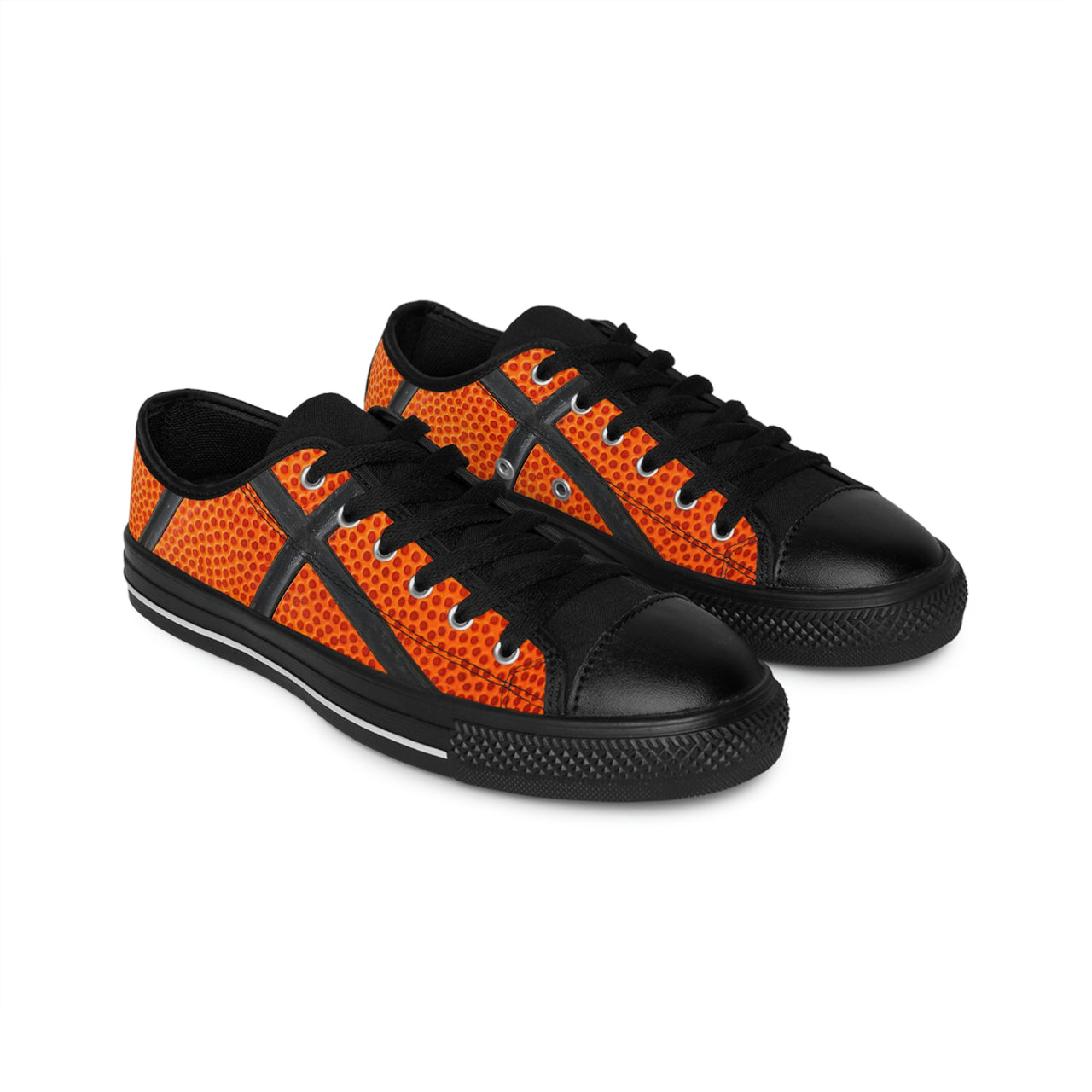 Basketball Men's Classic Low-Top Canvas Sneakers