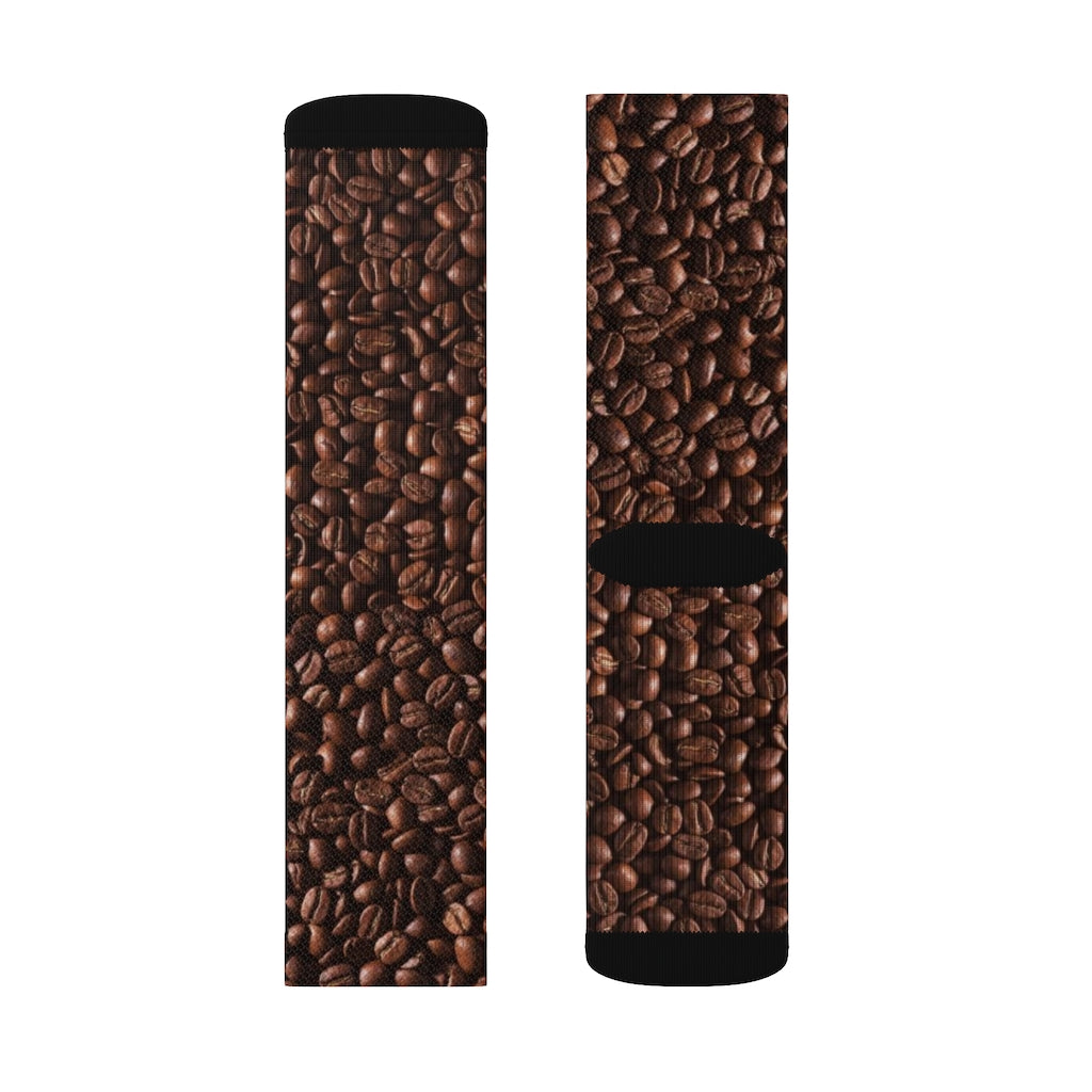 Coffee Beans Sublimation Socks